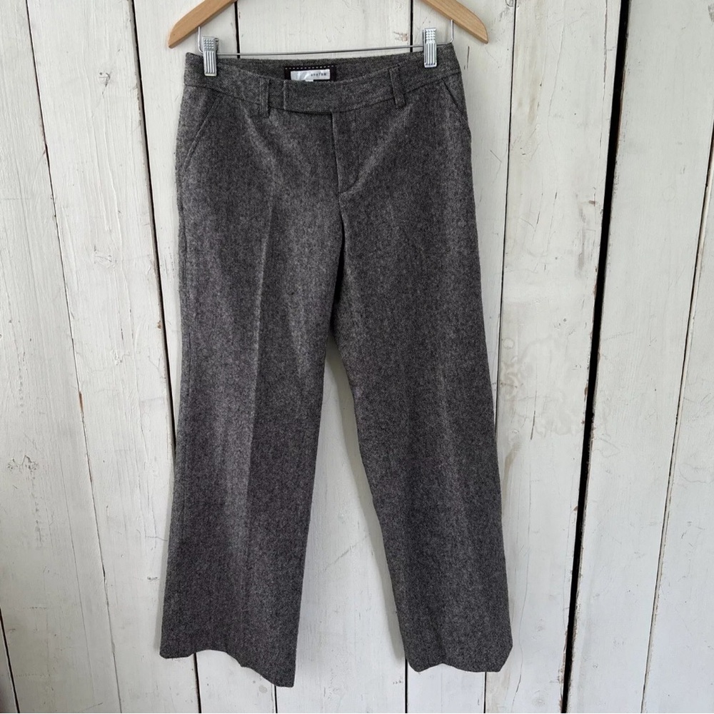 Any Fam Classic Brown Pants Lined Wool Size 2